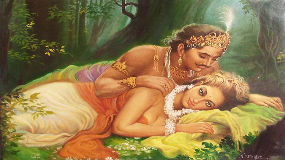 Shakuntala and King Dushyanta