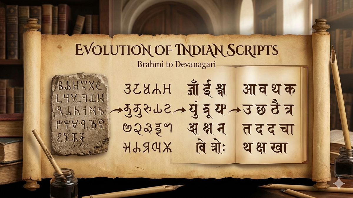 Evolution of indian Script