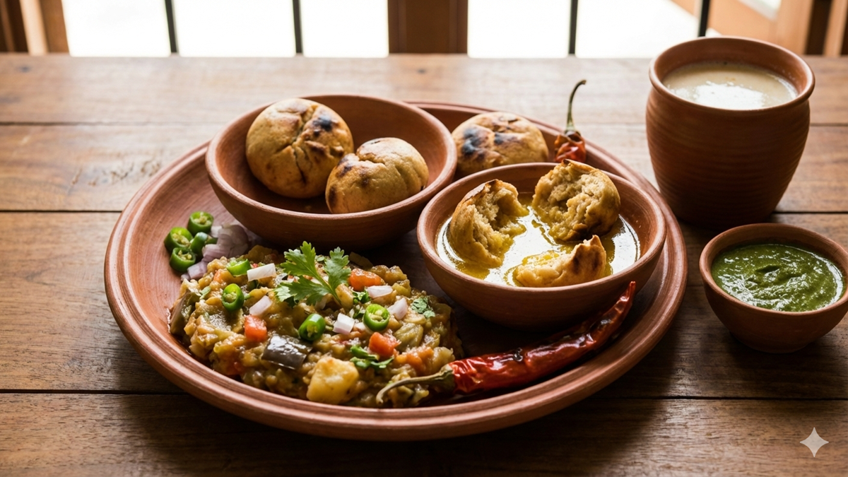 Litti Chokha
Bihari Cuisine