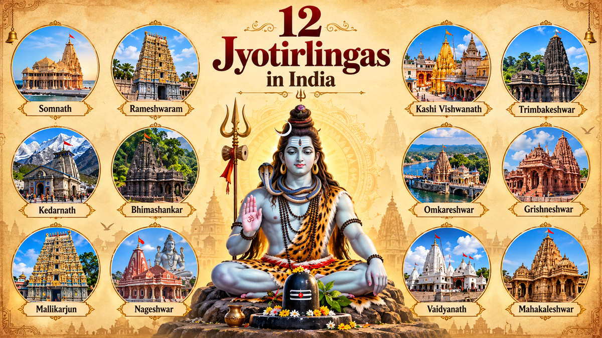 12 jyotirlinga names
Jyotirlinga Temple